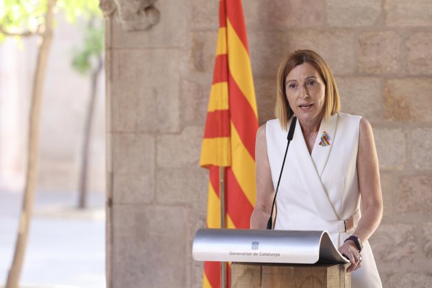 Carme Forcadell acto presos generalitat /  Sergi Alcàzar