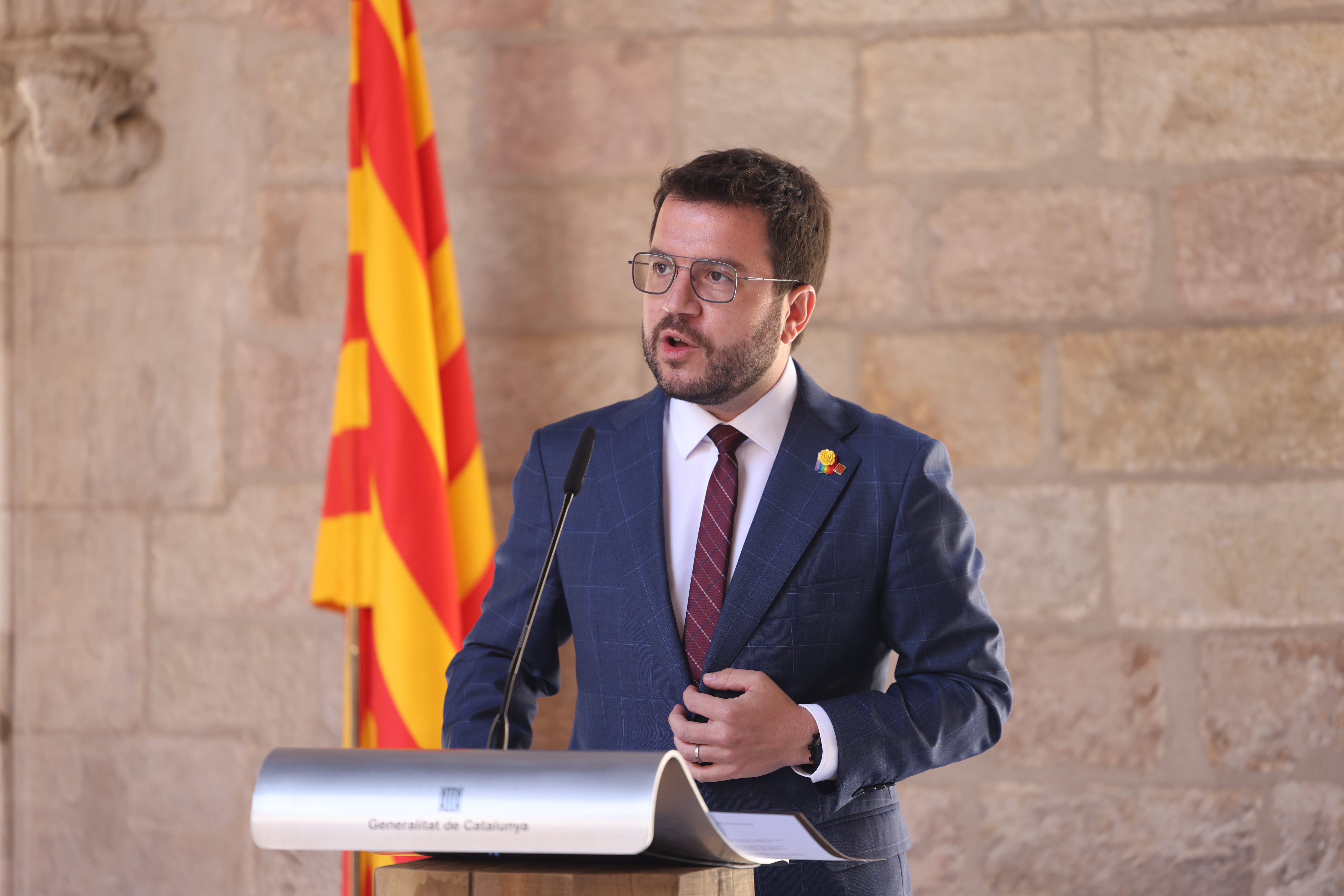 Aragonès titlla d'"aberrant" l'"acarnissament" del Tribunal de Comptes Aragonès titlla d'"aberrant" l'"acarnissament" del Tribunal de Comptes