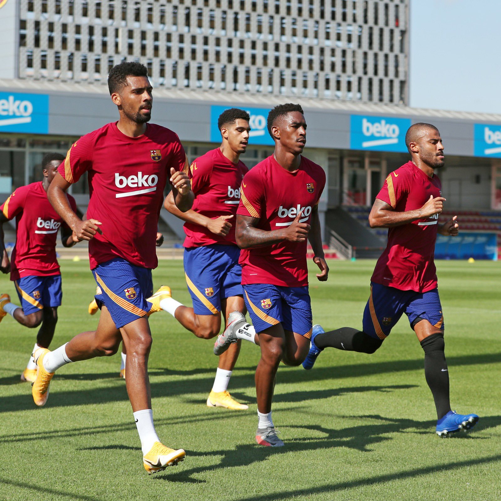 Matheus Fernandes Junior Firpo Rafinha entreno Barça @ matheusf