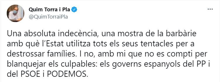 TUIT Quim Torra Tribunal de Cuentas