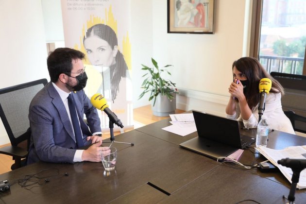Pere Aragones entrevista Catalunya Ràdio / Marina F Torné