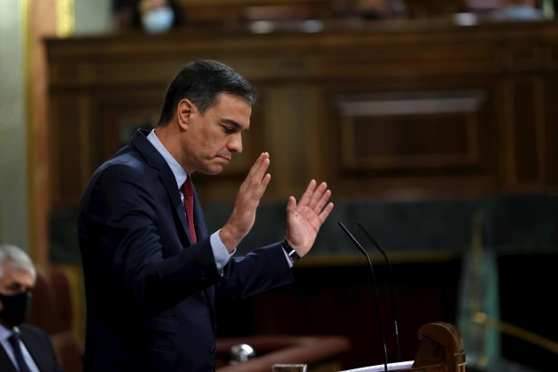 Pedro Sánchez, congreso, comparecencia, indultos   EFE