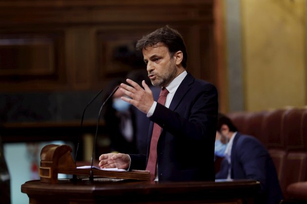 Pedro Sánchez, congreso, comparecencia, indultos, Jaume Asens en su turno en el congreso   EFE