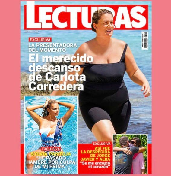 Perfil de Instagram de la revista 'Lecturas'