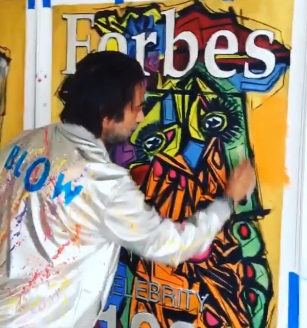 jordi mojada pintando