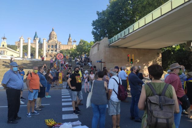 Manifestación Rei Felip VI Barcelona / Anna R. Picas