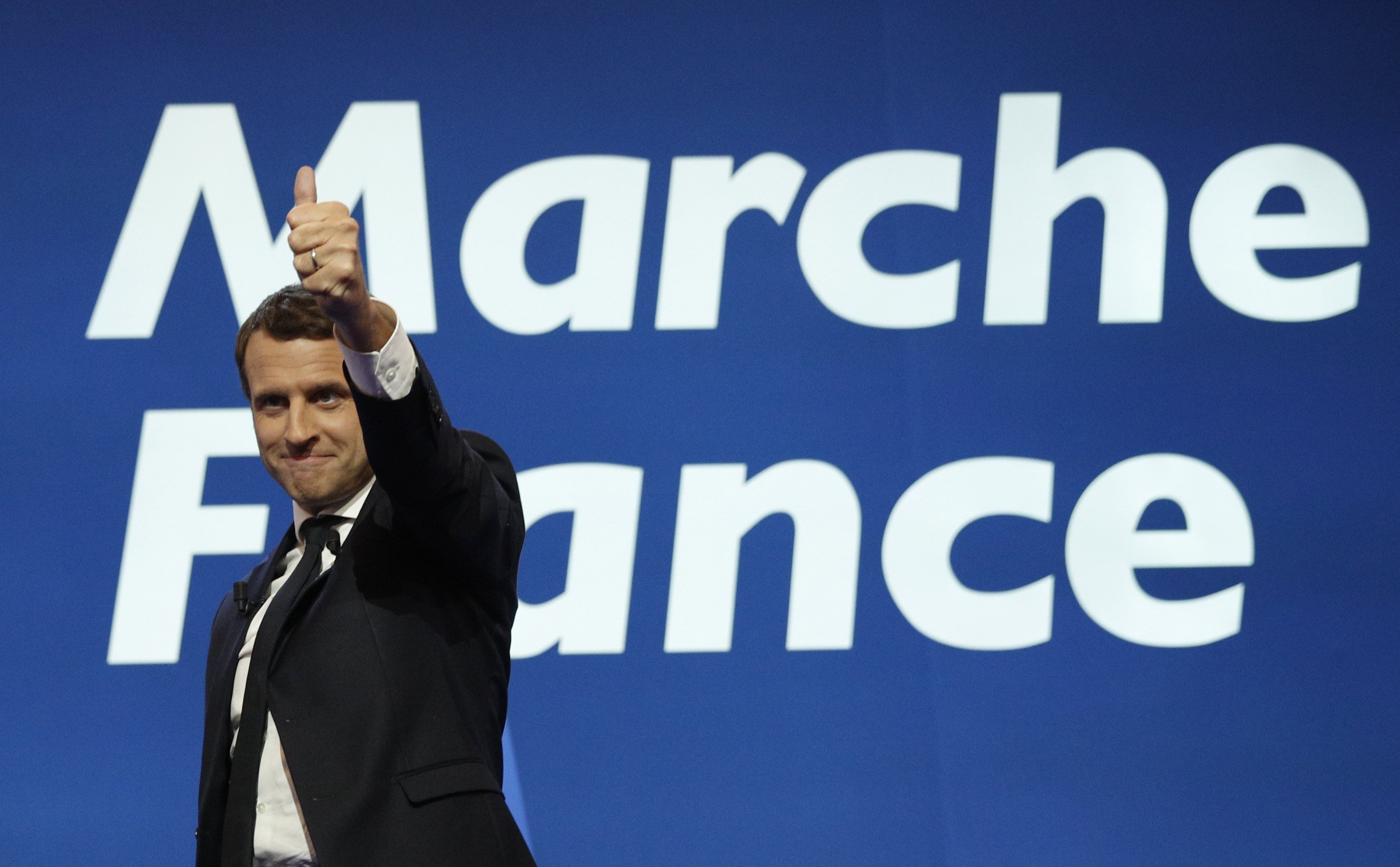 La prensa francesa celebra la victoria de Macron