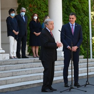 Pedro Sánchez  António Guterres - Pool Moncloa