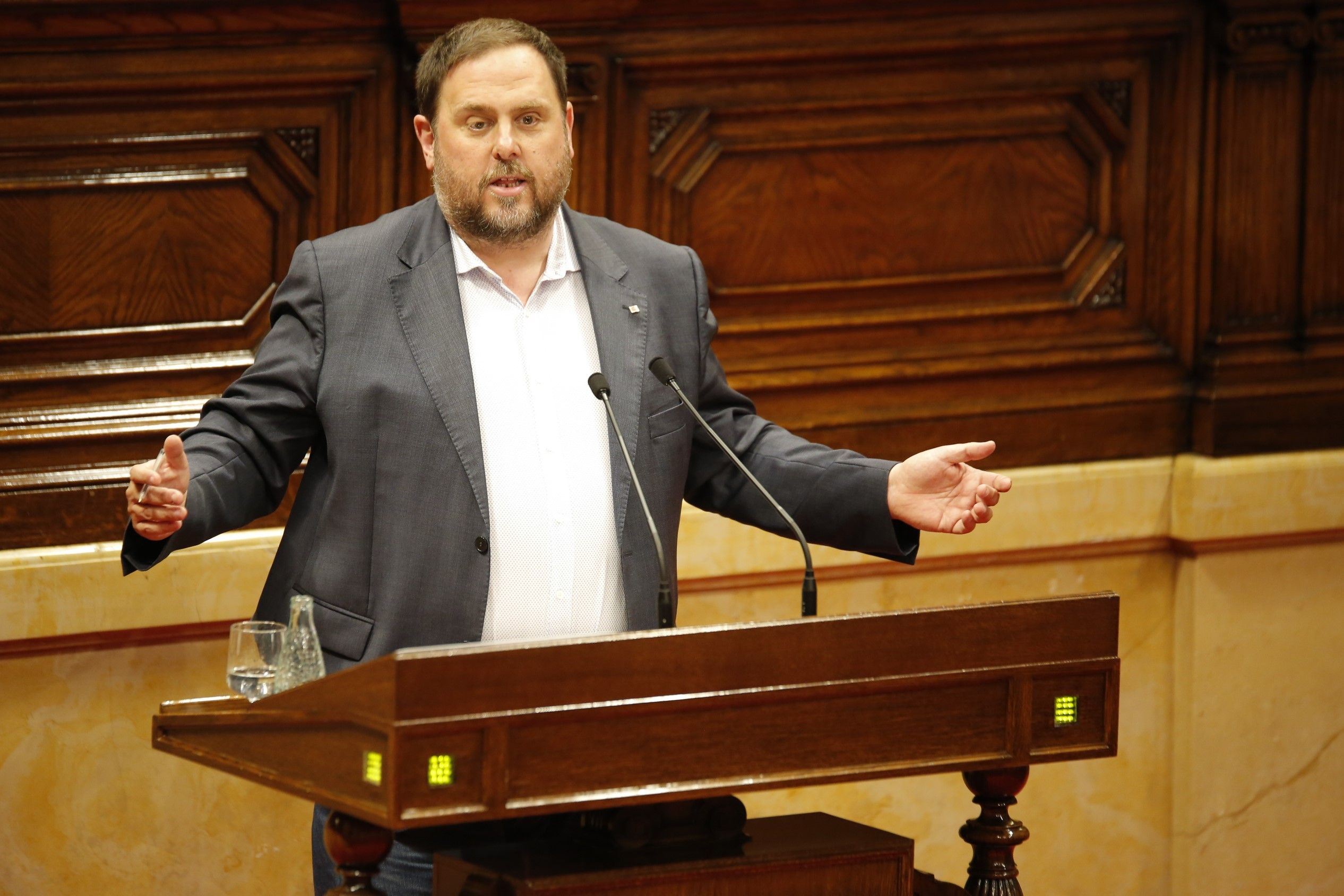 Junqueras comparecerá el miércoles en el Parlament por el caso Vidal