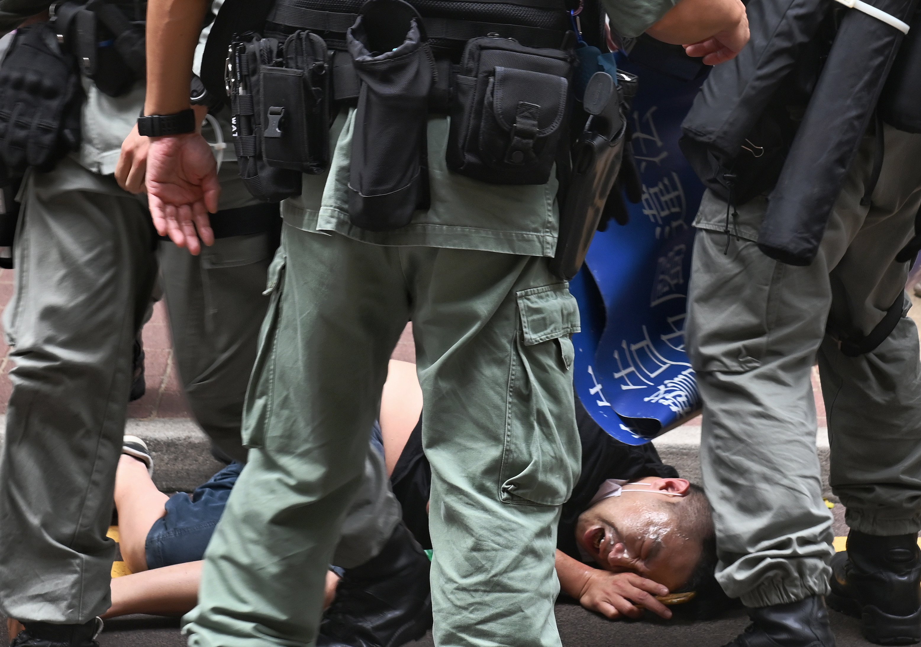 protesta llei seguretat pekin xina Hong Kong efe policia detenció