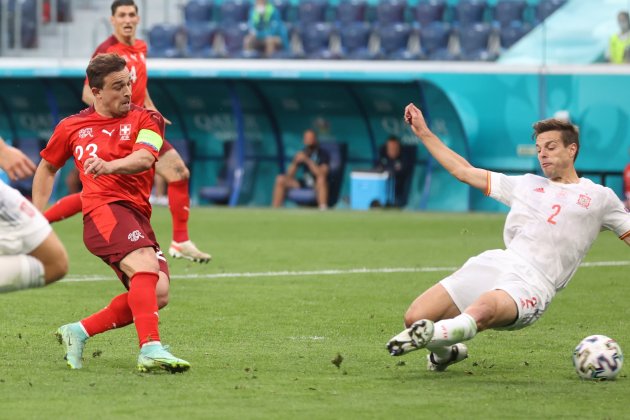 Shaqiri azpilicueta gol Suiz españa eurocopa efe