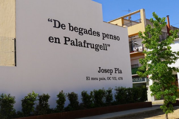 Palafrugell pintada Josep Pla TUIT