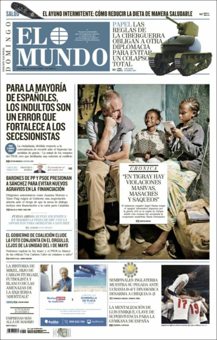 elmundo llevada|traída 4 julio