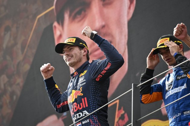 Max Verstappen gana GP Austria Formula 1 celebra efe