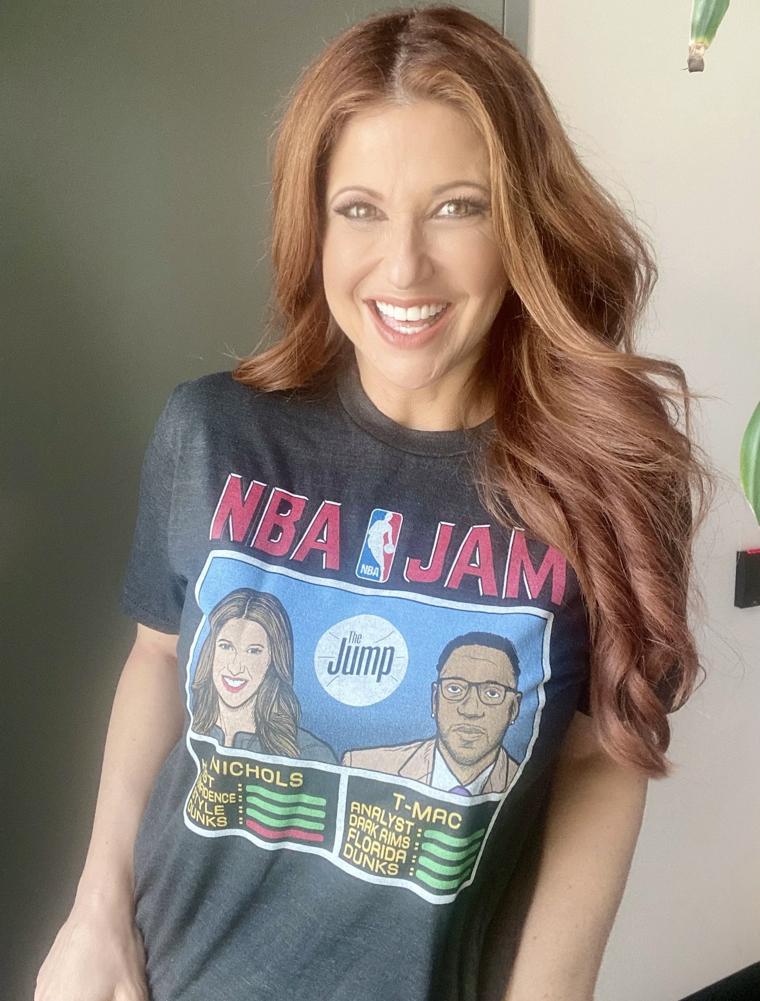 Rachel Nichols camiseta @Rachel Nichols