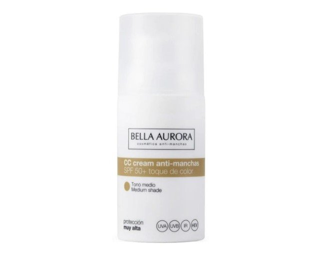 2 Crema Color Anti Manchas SPF 50+ Bella Aurora