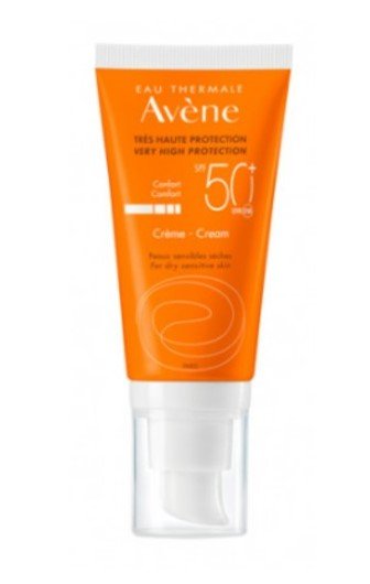 5 Avene Crema Solar SPF 50+