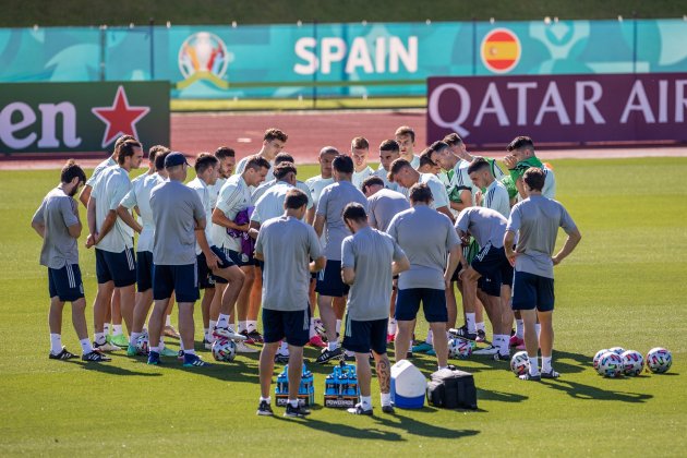 Espana entrenamiento Eurocopa EFE
