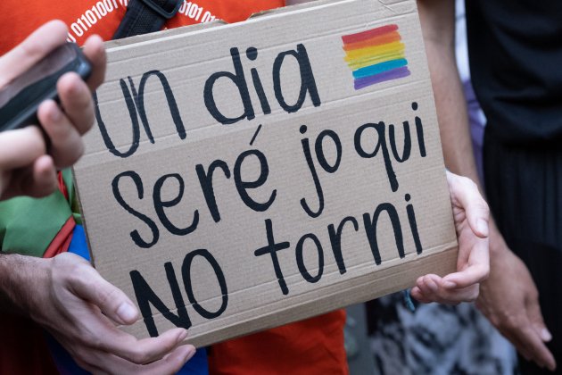 Manifestación LGTBI por|para el asessiant de Samuel En Coruña Carlos Baglietto05