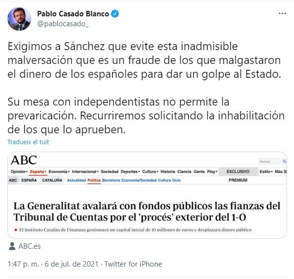 TUIT casado tribunal de cuentas