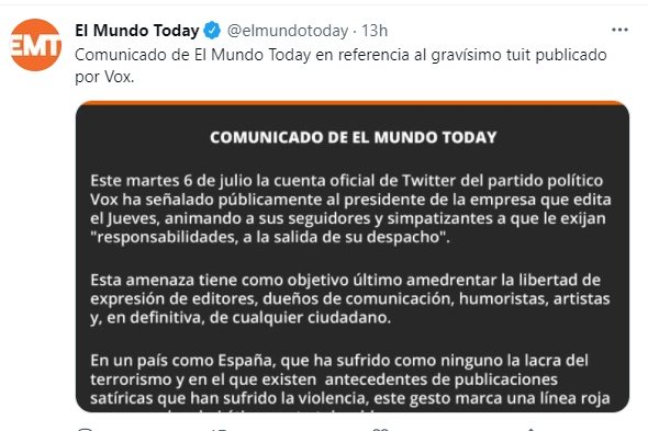 TUIT El mundo today el judías