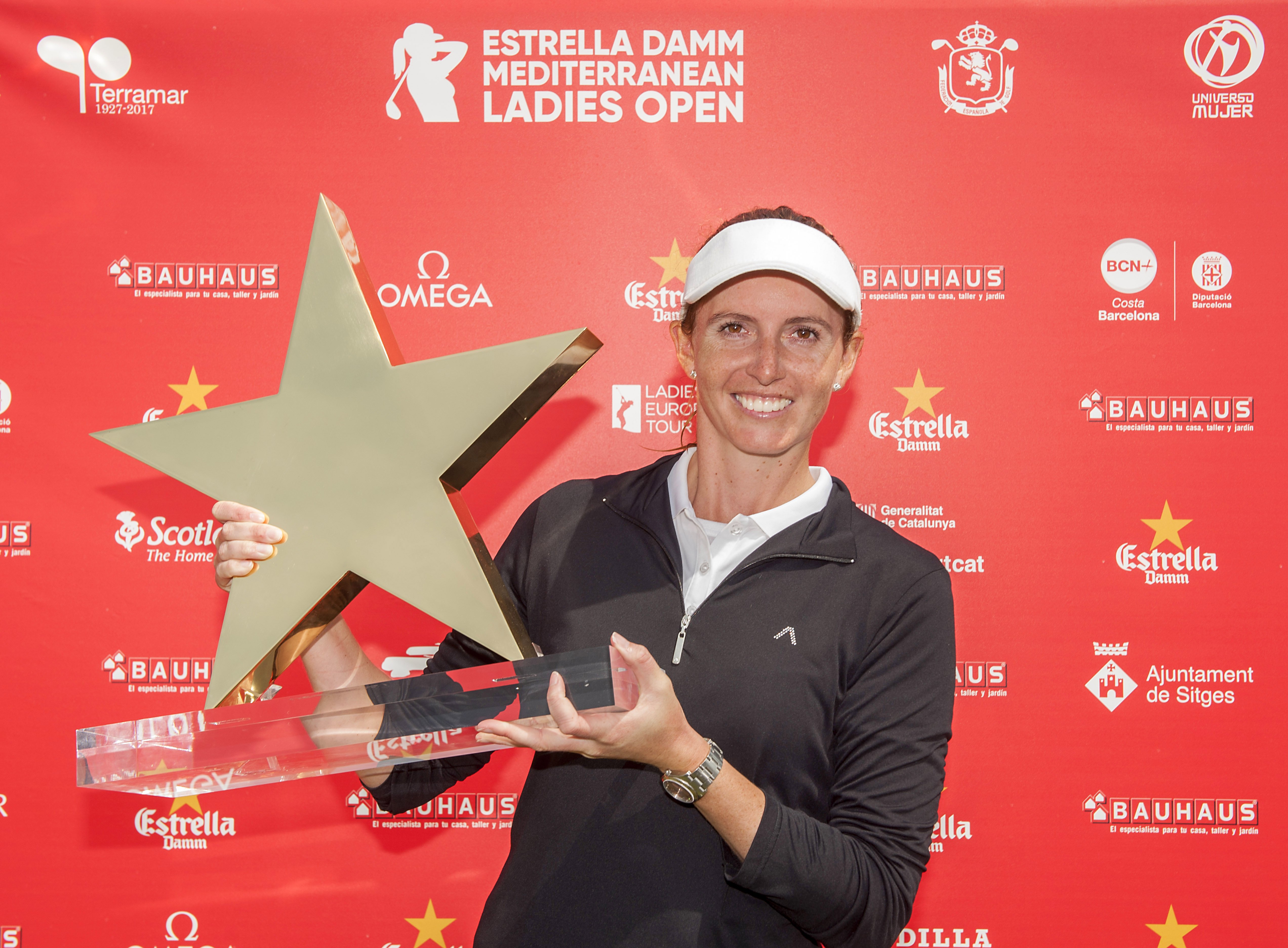 Florentyna Parker guanya l'Estrella Damm Mediterranean Ladies Open