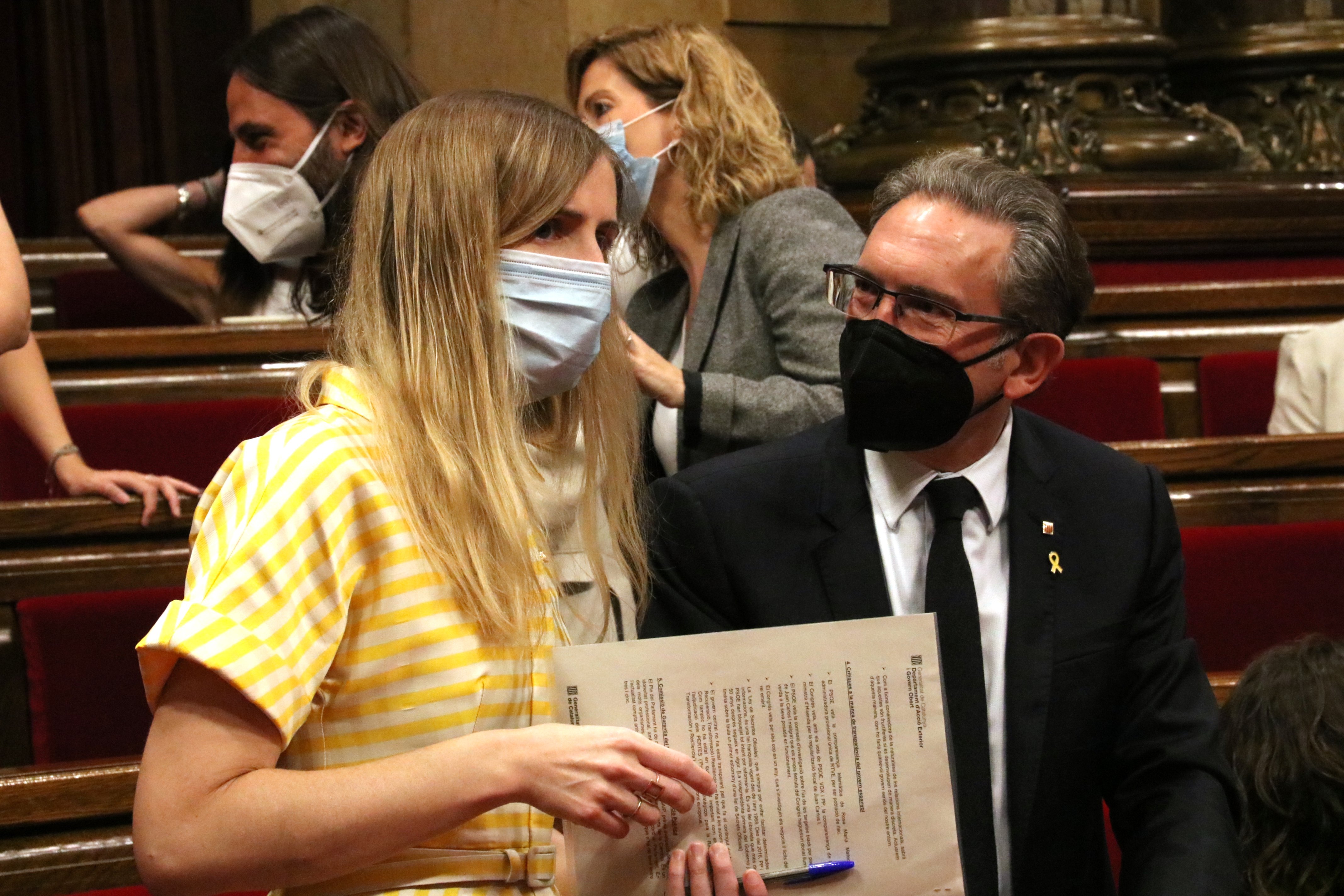 Giró i Alsina es reuneixen amb el cos consular per presentar el nou pressupost