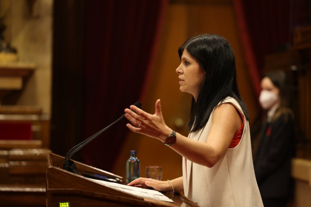 Marta Vilalta en el pleno del parlament - Sergi Alcàzar