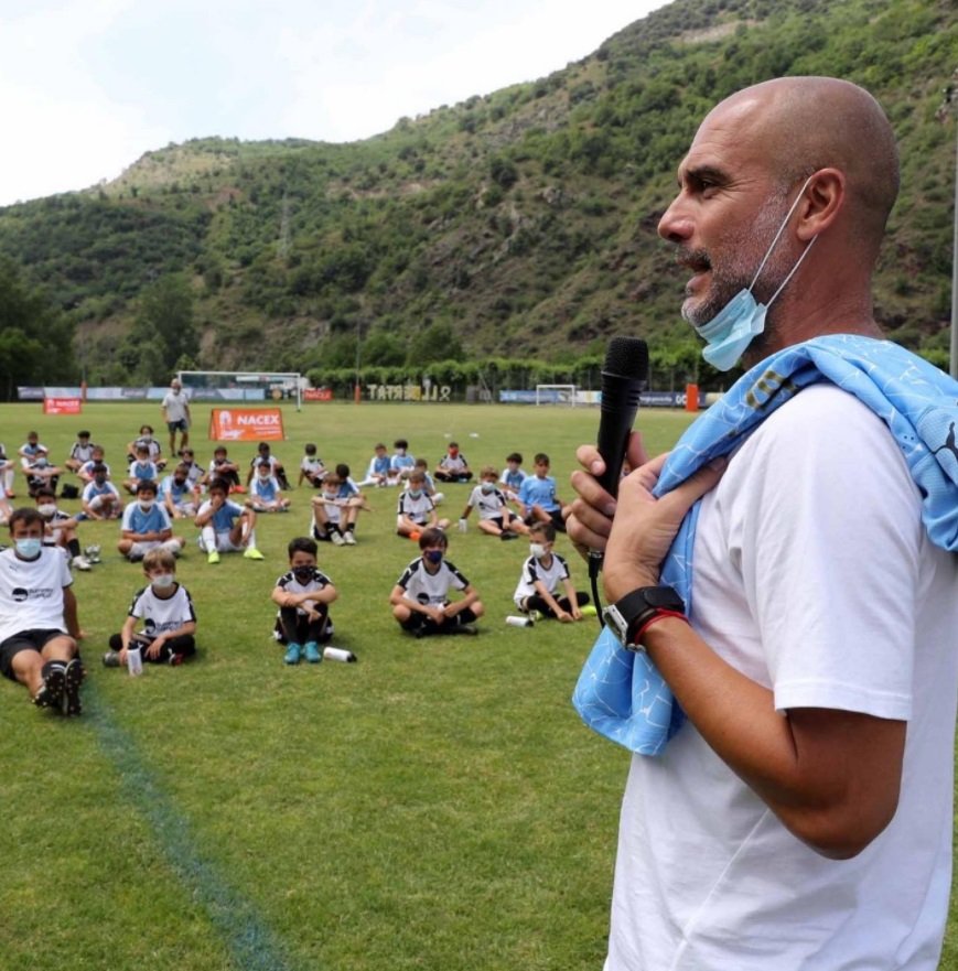 pep guardiola campus