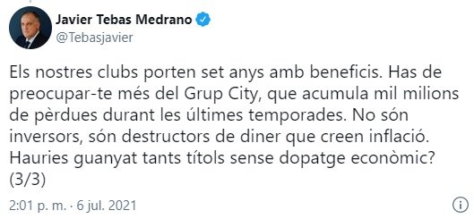 tebas catala tuits