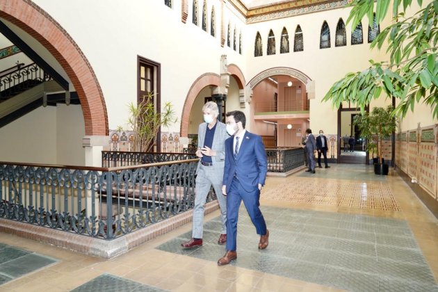 pere aragonès y Josep Maria Argimon  - Paco J muñoz