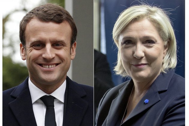 Le Pen - Macron - EFE