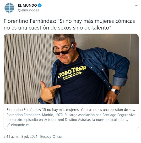 Florentino Fernández entrevista El Mundo