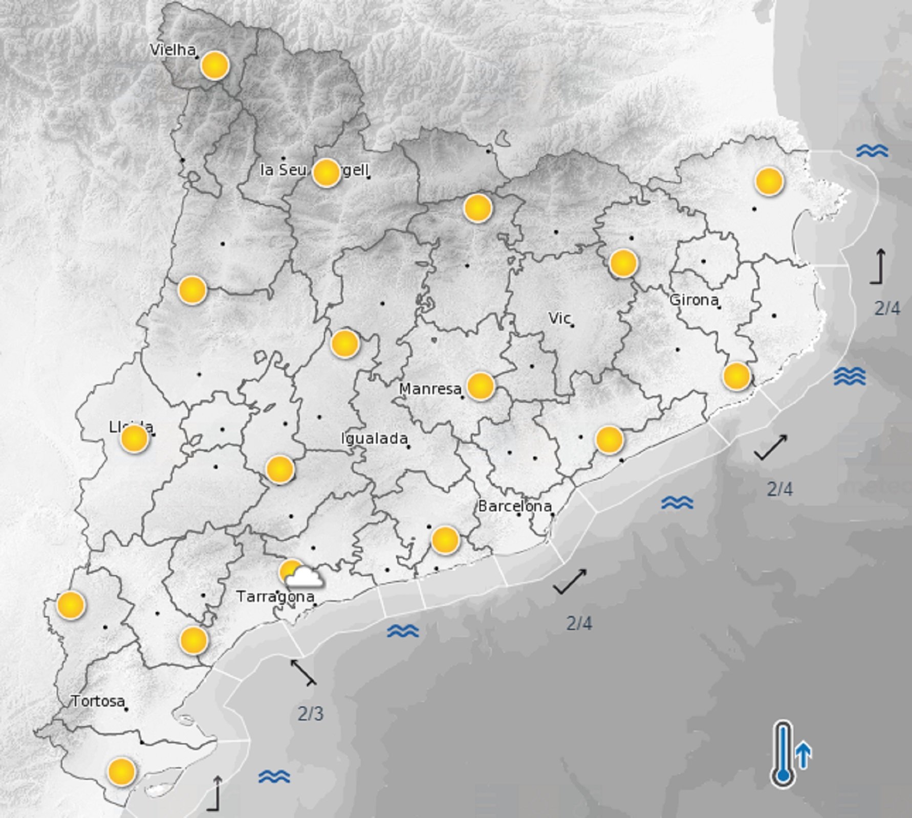 Dissabte matí / Meteocat