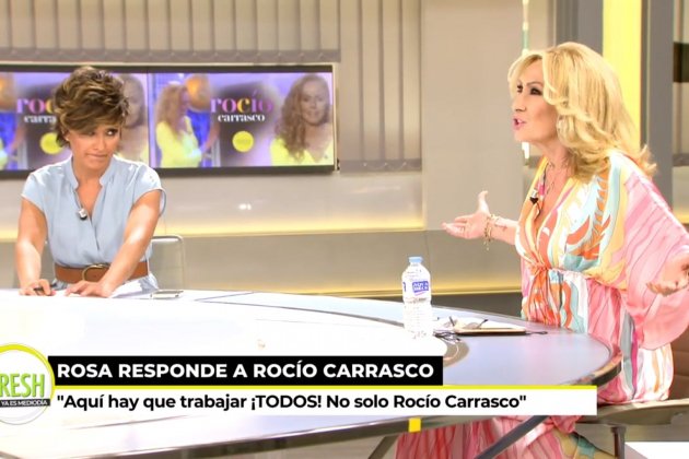 Sonsoles Ónega cono Rosa Benito Telecinco