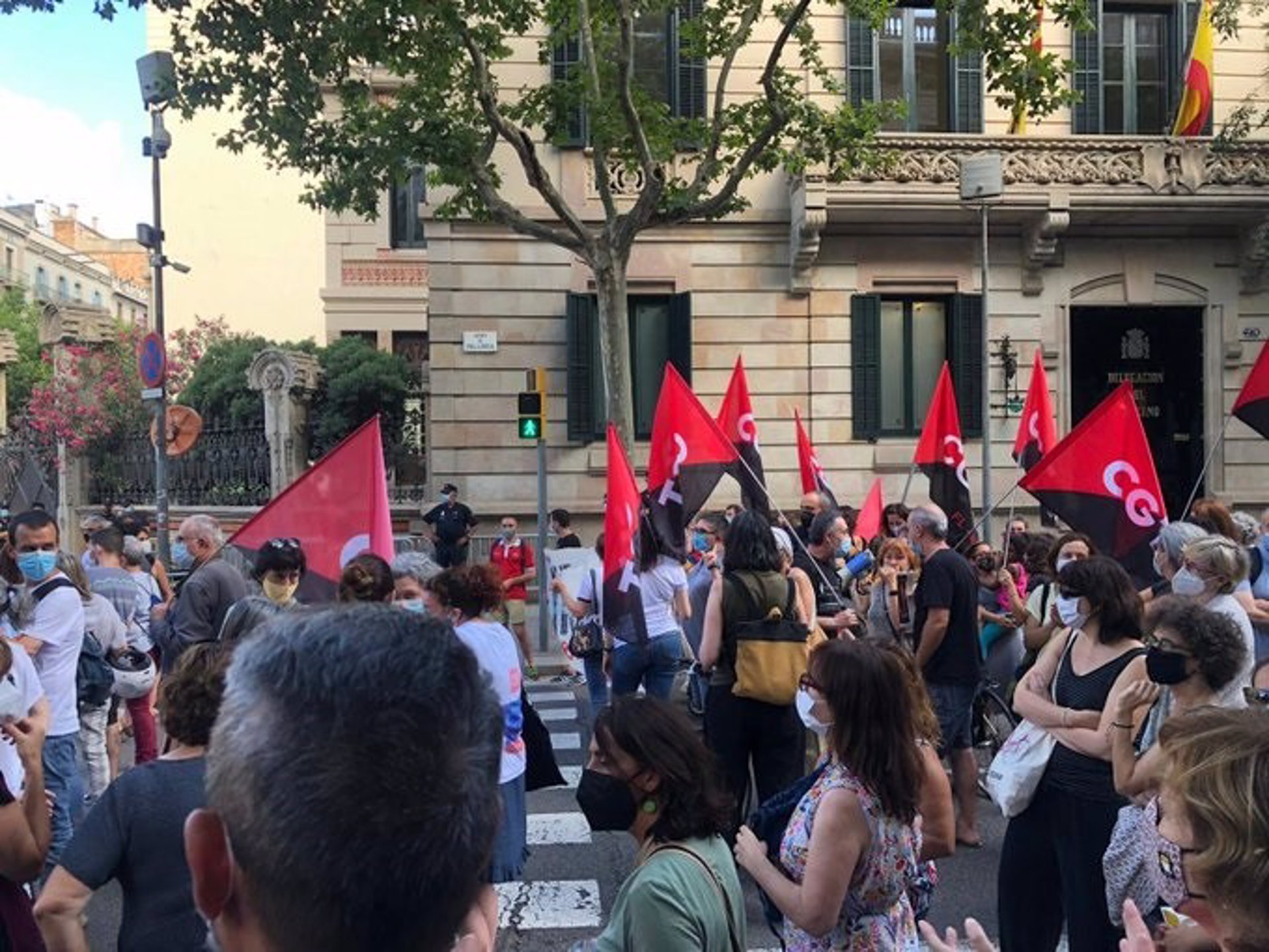 manifestacióm interionos / Europa Press