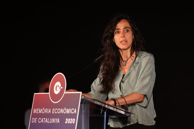 Lonja|Palco de Mar, Memoria economica de catalunya 2020 Monica Roca, Aragonès y Jaume Fàbregas - Sergi Alcàzar