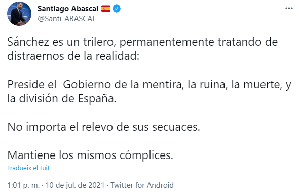 tuit santiago abascal tuit santiago abascal