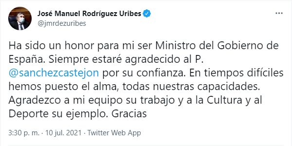 jose manuel rodriguez uribes tuit depedida jose manuel rodriguez uribes tuit depedida