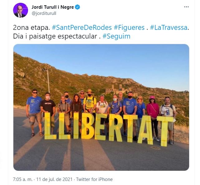TUIT segunda etapa Travessa Llibertat Jordi Turull
