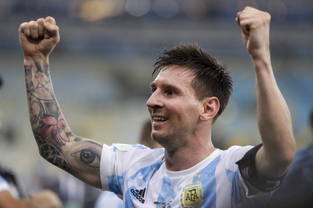 leo messi campeon copa america gtres