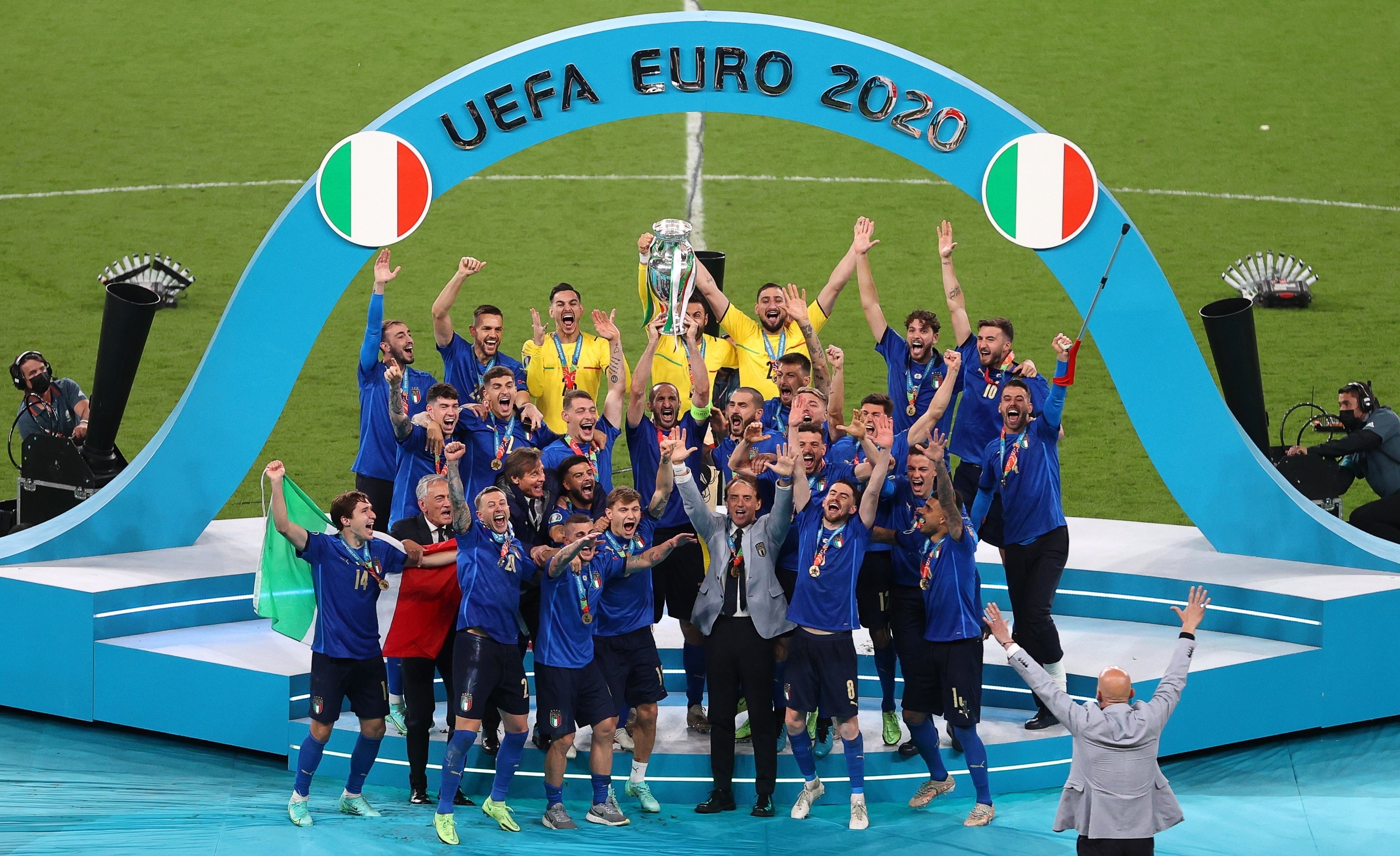 Italia supera a Inglaterra en los penaltis y gana su segunda Eurocopa