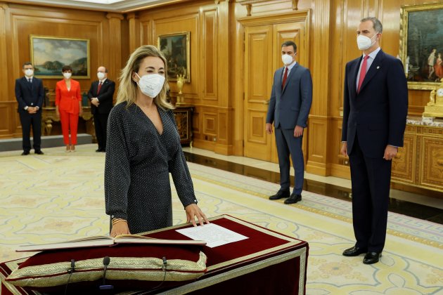a nueva ministra de Transportes Raquel Sánchez, promete su cargo Pool Efe a nueva ministra de Transportes Raquel Sánchez, promete su cargo Pool Efe