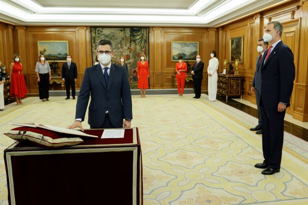 El nuevo ministro de la Presidencia, Relaciones con las Cortes y Memoria Democrática, Félix Bolaños Pool Efe