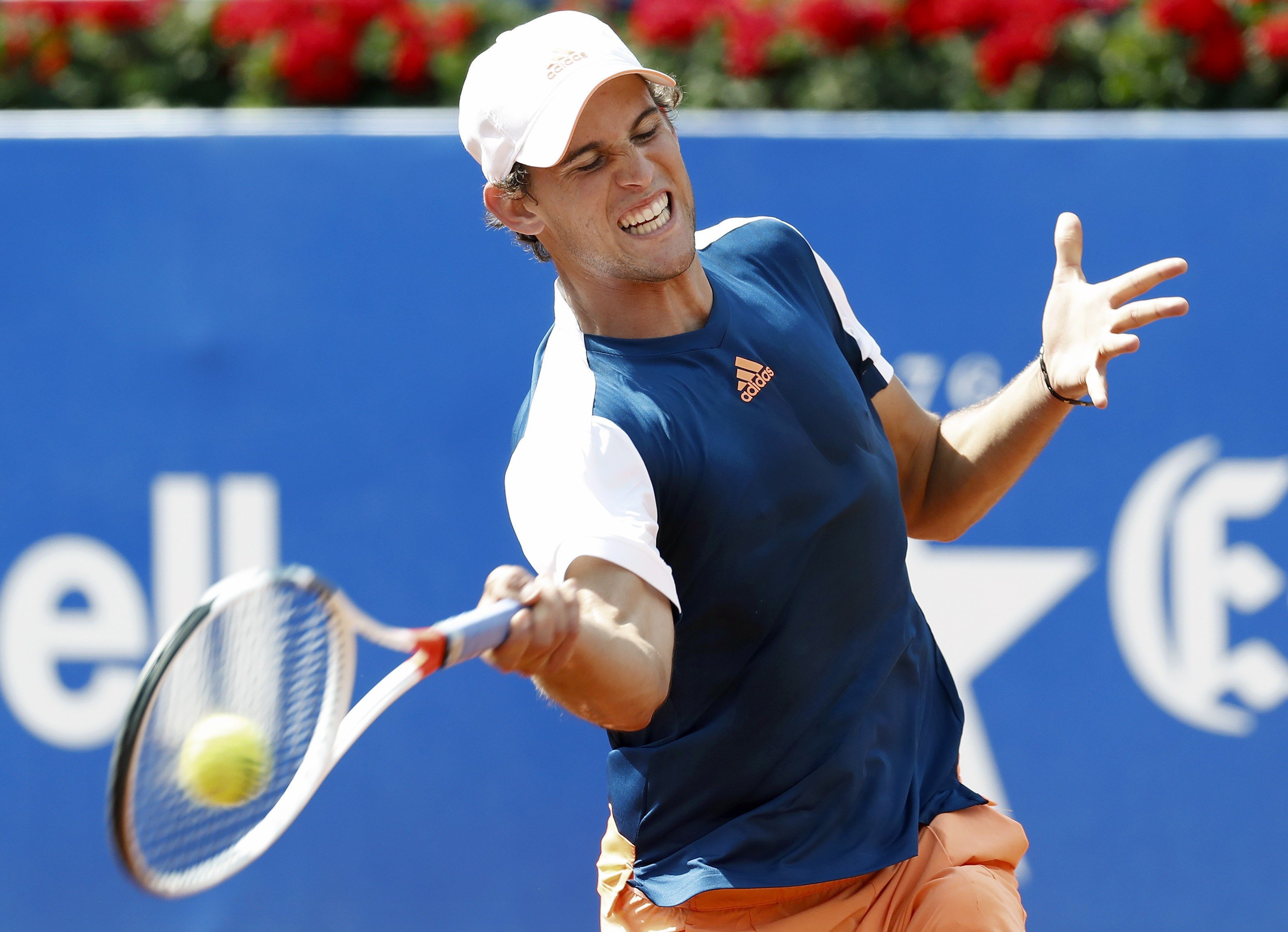 Thiem apunta maneras en su debut en el Barcelona Open Banc Sabadell