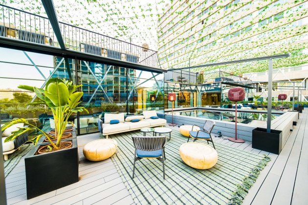 Terraza ajo in one Madrid CaixaBank