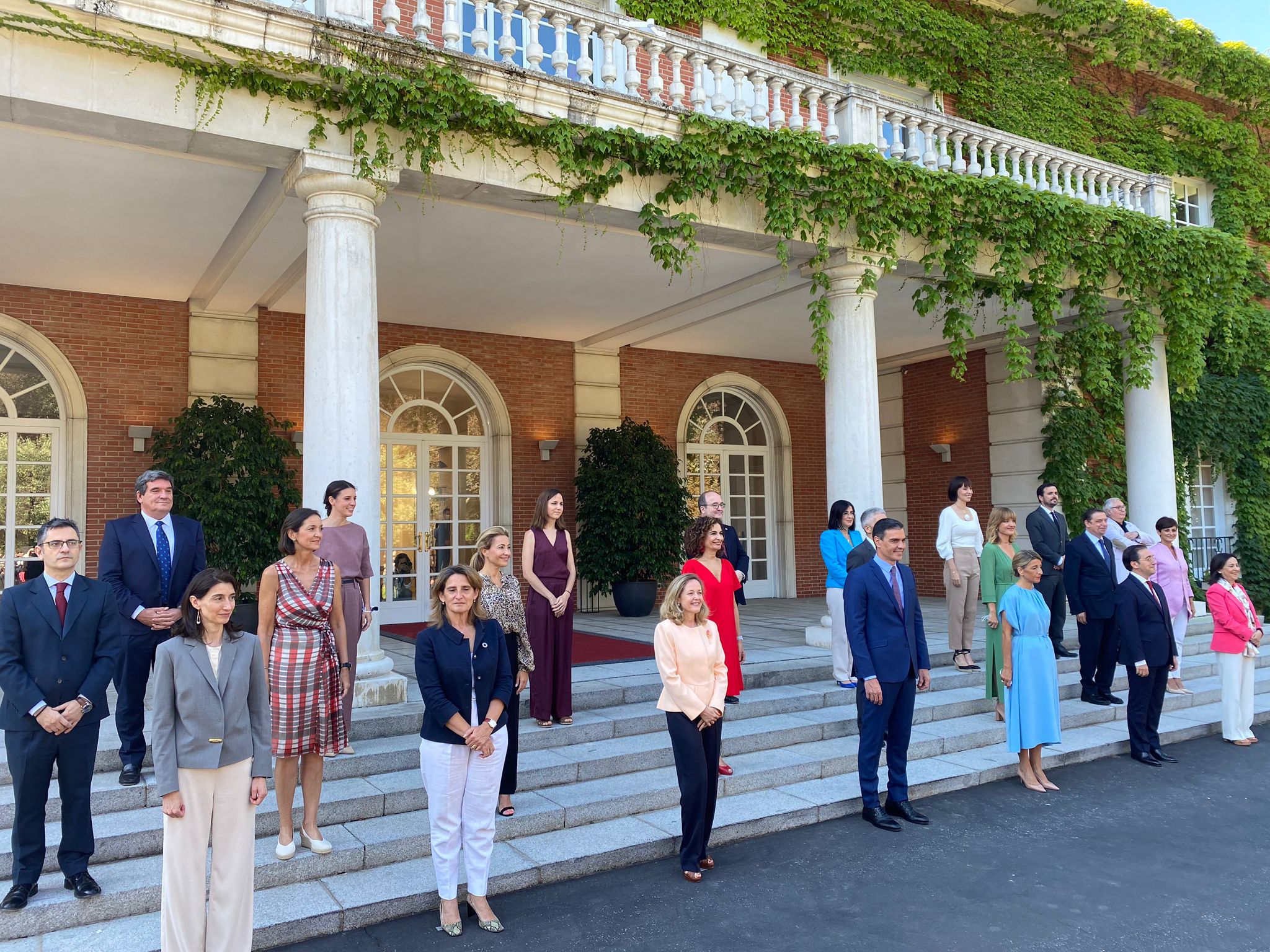 Foto grupo nevo Gobierno Pedro Sánchez Nicolas Tomás