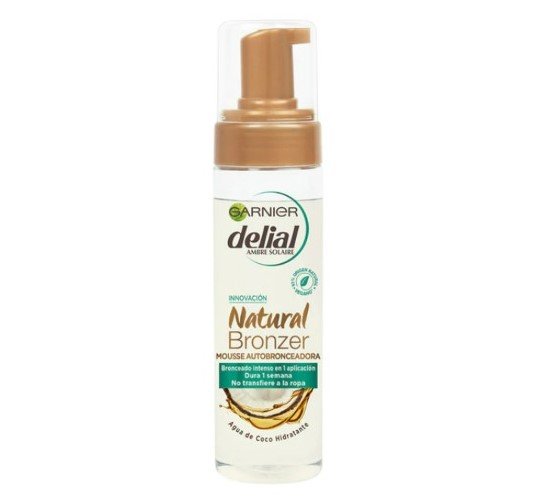 5 Garnier Delial Mousse autobronzejadora