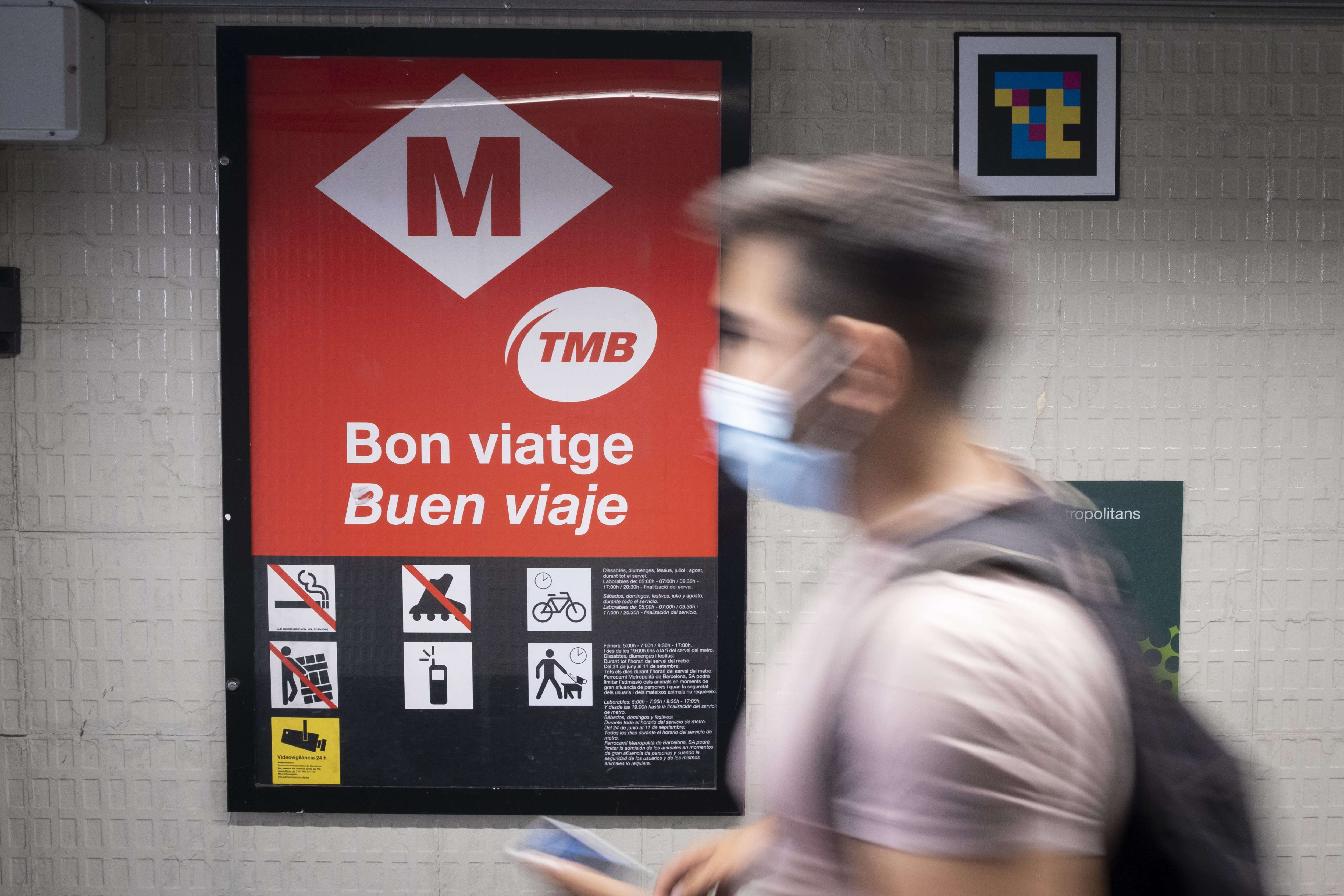 El metro de Barcelona cerrará a las dos los sábados por las restricciones