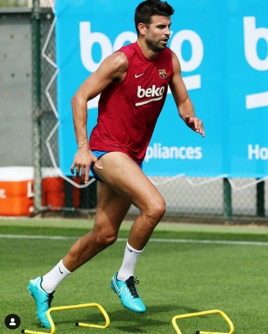 pique entrenando